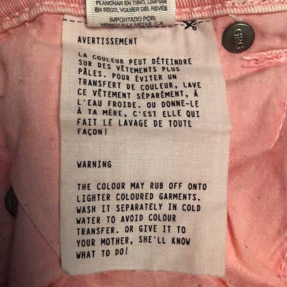 Cuties pink jean shorts! - Picture 6 of 6